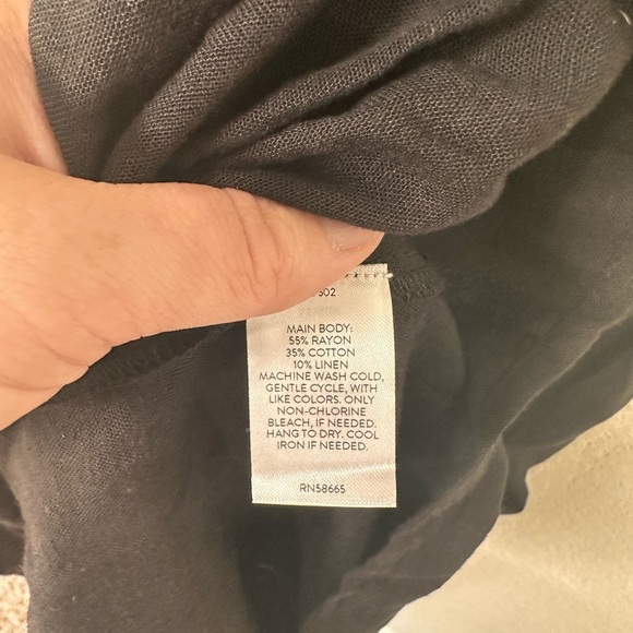 Nordstrom Ruched Plunge Maxi Cover-Up Dress Women's Large - Picture 5 of 9